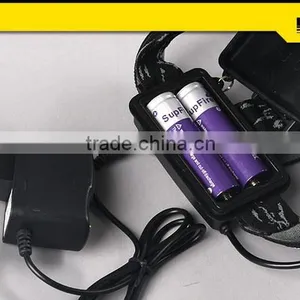 SupFire High Quality and Power Head Lamp With 2*18650 Rechargeable Batteries thumbnail-4