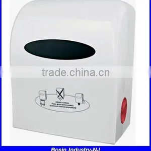 Intelligent Wall Mounted Hotel Bathroom Auto Cut Paper Dispenser thumbnail-1