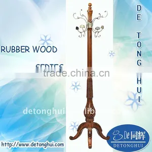 New Wooden Hat and Coat Stand Rack thumbnail-1