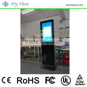 Alone Stand 32 Inch TFT LCD Touch All-in-one Advertising PC Kiosk Quality Choice thumbnail-4