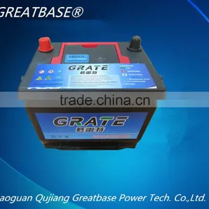 Maintenance Free Rechargeable Auto Car Battery 55D23L-mf , 12v 60ah Battery thumbnail-2