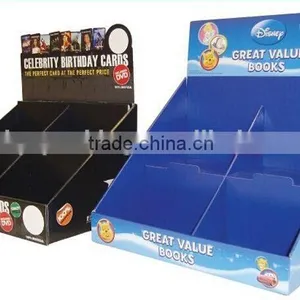 Custom Paper Printed Corrugated Retail Counter Display Box thumbnail-1