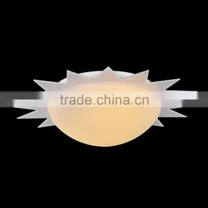 2015 the Latest Model Sun Shape Dia 35cm Glass Bedroom Lighting Fixture Ceiling Light thumbnail-1