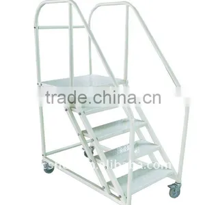 Warehouse Ladder With Wheels thumbnail-1