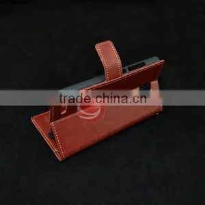 Luxury Crazy Horse Wallet Leather Case for Xiaomi Redmi Note Case With Card Slots thumbnail-1