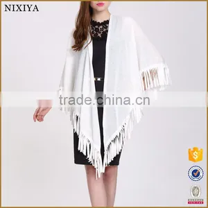 2016 Fashion Short Style Coat White for Women in Guangzhou thumbnail-1