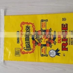 Laminated PP Woven Bags for Packing Rice/Sugar/Wheat and Food Rice Packaging Bag thumbnail-1