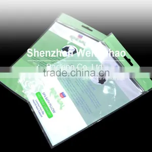 Custom Printing Plastic Laminated Header Zip Lock Bags With Euro Slot Supplier's Choice thumbnail-2