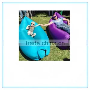 2016 Fast Filling Drop Bean Shape Waterproof Inflatable Lazy Sofa /bed/Hangout Lounge Sleeping Air Sofa Bag thumbnail-5