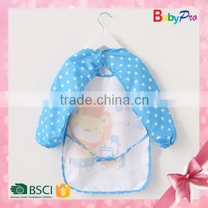 New 2015 Promotion Item Chinese Factory Long Sleeve Baby Bib thumbnail-2