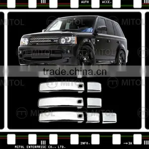 For LAND ROVER RANGE ROVER SPORT 10- Chrome Door Handle Cover thumbnail-1