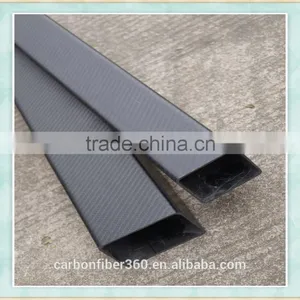 High Temperature Resistance 3k Twill Weave Carbon Fiber Rectangular Tube, Carbon Fiber Square Tube thumbnail-1