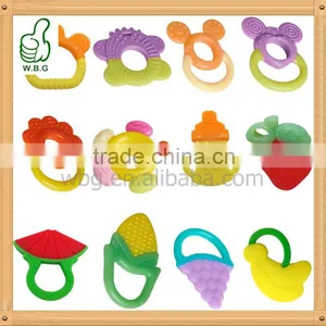 Wholesale Good Looking Funny Silicone Baby Toy Teethers thumbnail-5