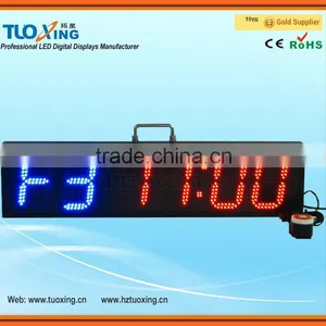6 Digit 6 Inch LED Digital Large Outdoor Crossfit Timer thumbnail-3