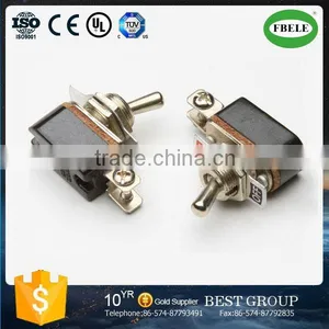 KNH-1S 15A 250V Different Types of Guitar Toggle Switches / Medium Toggle Switch / Spring Return Toggle Switch(FBELE) thumbnail-1