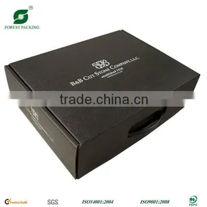 COLOR FLUTE CORRUGATED BOX WITH SILVER EMBOSSING thumbnail-1