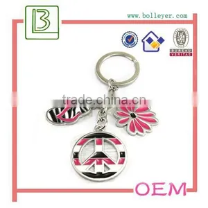 Letter Number Metal Keychain thumbnail-3