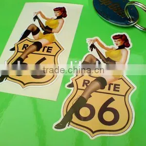 New Fashion Customized Full Colors Car Stripe Sticker Decals,Screen Printing Waterproof Stickers for Car Decals ---DH20141 thumbnail-1