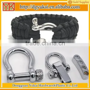 Yukai Survival Wristband Bow Shackle Clasp in Zinc Alloy thumbnail-1
