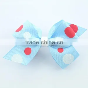 Polka Dot Grosgrain Ribbon Bows thumbnail-4