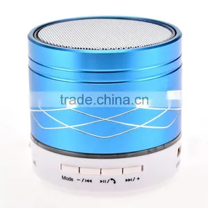 2015 New Round Portable Music Mini Wireless Bluetooth Speaker With FM Radio MP3 Player SV019702 thumbnail-1