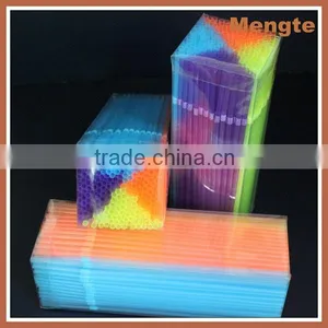 High Quality Fluorescence Plastic Twisting Drinking Straws thumbnail-1