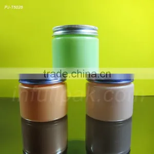 100ml Green Plastic Jar thumbnail-1