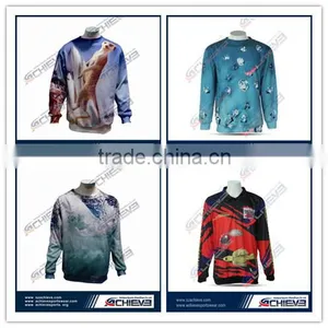Custom 100% Polyester Sweater Plain Sweater Print Galaxy Sweatshirts Sweater Design for Children thumbnail-6