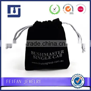 Manufacturer Custom Velvet Jewelry Bag,Cufflinks Bag,Tie Clip Bag, Promotional Drawstring Pouch thumbnail-2