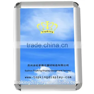 High Quality Customzied Advertising Aluminum Board Banner Stand/Snap Frame/Poster Frame/Poster Display Stand thumbnail-2