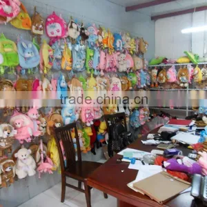 High Quality Cute and Cheap Customized Soft Plush Animals Children Backpack Toy for Children thumbnail-3