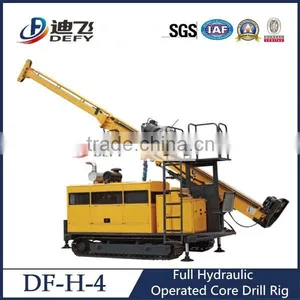 DF-H-4 Portable Full Hydraulic Core Drill Rig With Wireline Tools thumbnail-2