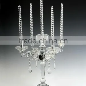 Floor Standing Crystal Candle Holder in China thumbnail-2