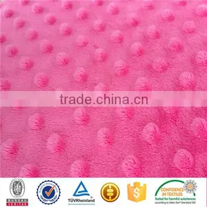 Baby Use Minky Dot Fabric Wholesale For Blanket thumbnail-1