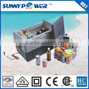Solar 12v 24v Compressor Mobile 30L Solar Power Refrigerator thumbnail-1