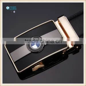 Fashion Belt Men Ratchet Belt Buckle Genuine Leather Black Belt thumbnail-1
