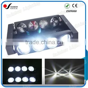2015 Amazing Pro DJ 8PCS 10W White LED Spider Lights 20 Times Per Second Strobe thumbnail-1