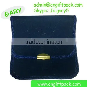 Custom Logo Velvet Jewelry Envelope Pouch thumbnail-3