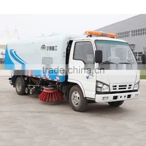 YUTONG Euro Four Emission Plain Coloured Green Road Washer Trucks thumbnail-1