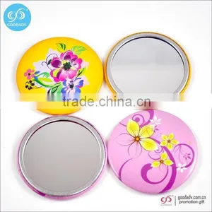 Compact Mirror/round Compact Mirror/cosmetic Mirror thumbnail-1