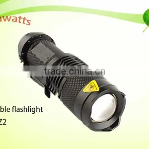 2016 Hot Sales LED Light Source and 14500/AA Battery Type Led Torch Light thumbnail-2