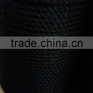 3 Strand Twisted Poly Ropes in Yellow and Black Color thumbnail-3