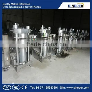 Stainless Steel Hydraulic Sesame Oil Press Machine/ Oil Expeller /hydraulic Oil Press With High Effciency thumbnail-1
