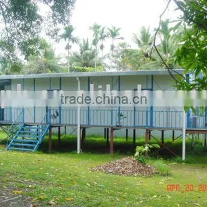 K Type Prefabricated Building With Suspended Floor, Steel Structure Building With Footings, Prefab House thumbnail-1