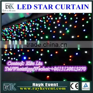 2016 New Products Ceiling LED Curtain /led Star Curtain/LED Star Cloth /dmx Led Curtain for Sale thumbnail-1