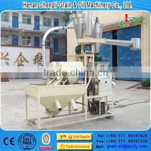 2016 Hot Sale 650kgs per Hour Electric Multifunctional Automatic Wheat Small Scale Flour Mill Machinery thumbnail-1