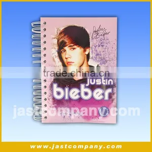 Justin Bieber Notebook Printing, Music And Light Recycled Note thumbnail-2