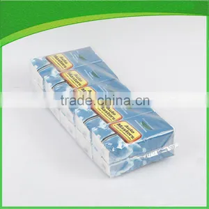 Promotional Virgin Wood Pulp Pocket Facial Tissue Paper thumbnail-1