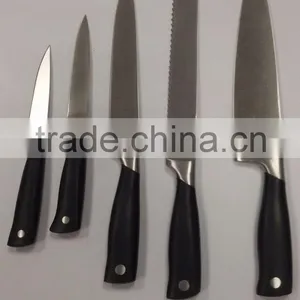 High-grade Wooden Box Packaging Six Sets of Stainless Steel Chef Knife Fruit Knife thumbnail-5