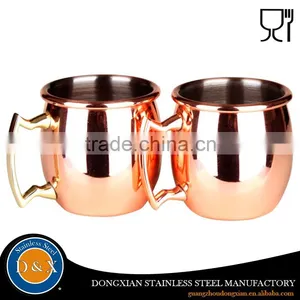 Hot Promotion Low Price Stainless Steel Copper Mugs Set thumbnail-5